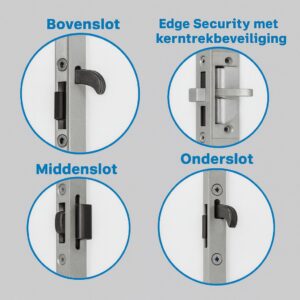 Orca Meerpuntslot Deurbeslag